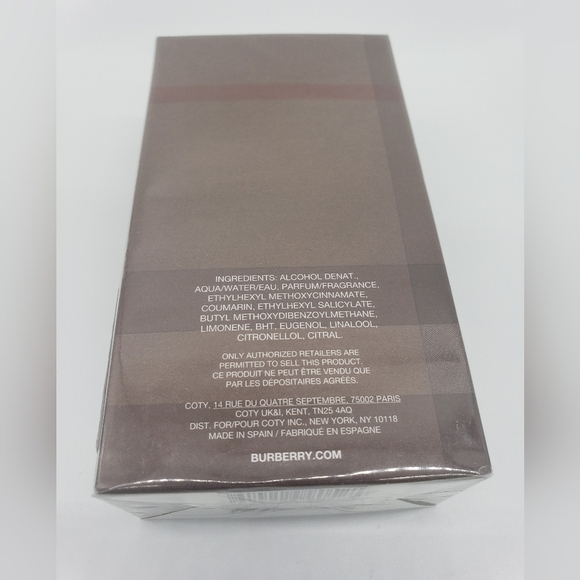 2445- Burberry London Men's Made in Spain NWT - Picture 5 of 6